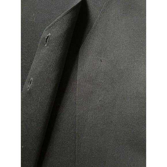 Women's Zara Black Ponte Short Sleeve Cardigan Top Size XL - Picture 5 of 8